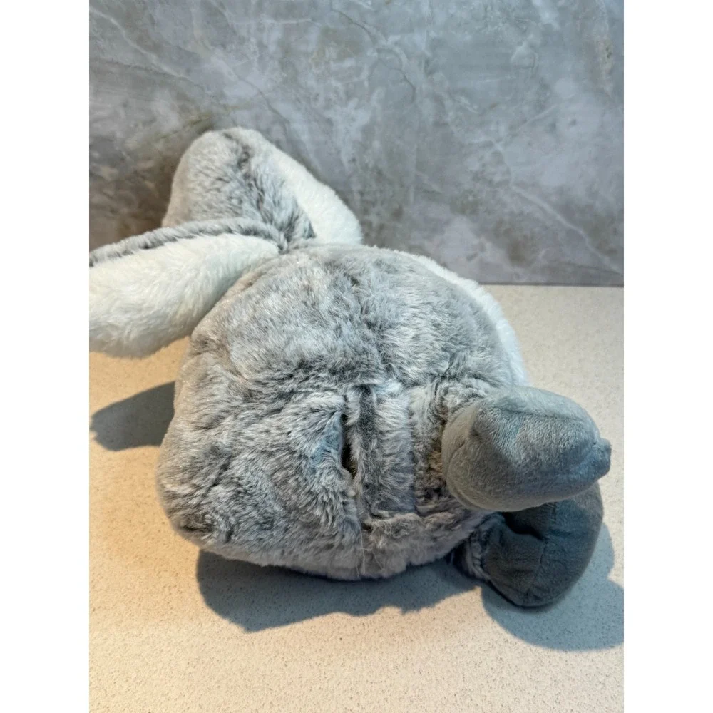 Gray White Baby Penguin Plush Toy Stuffed Animal Soft Cuddly Gift 12